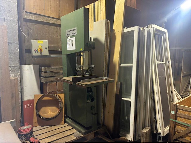 Vertonghen lintzaagmachine - afbeelding 1 van  5