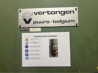 Vertonghen lintzaagmachine - afbeelding 2 van  5