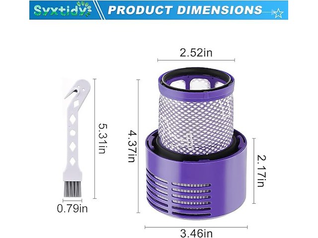 Vervangende v10-filter - afbeelding 2 van  2