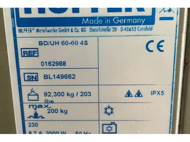 Verwarmd platform serviesstapelaar hupfer - afbeelding 9 van  10