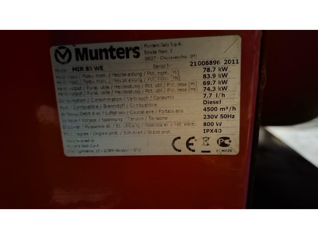 Verwarming sial munters - afbeelding 3 van  3