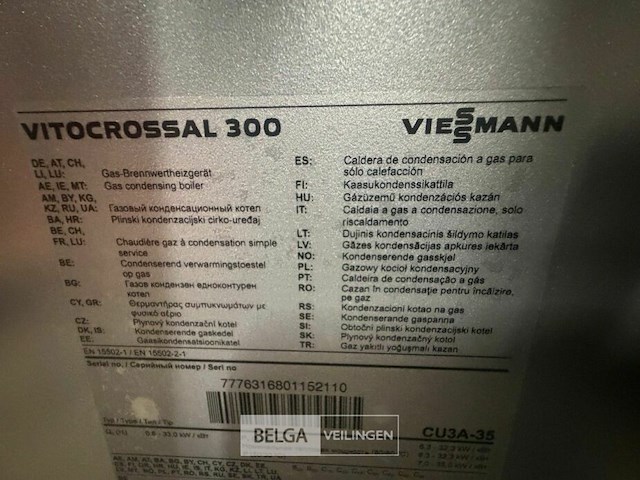 Verwarmingsketel viesmann - afbeelding 5 van  8