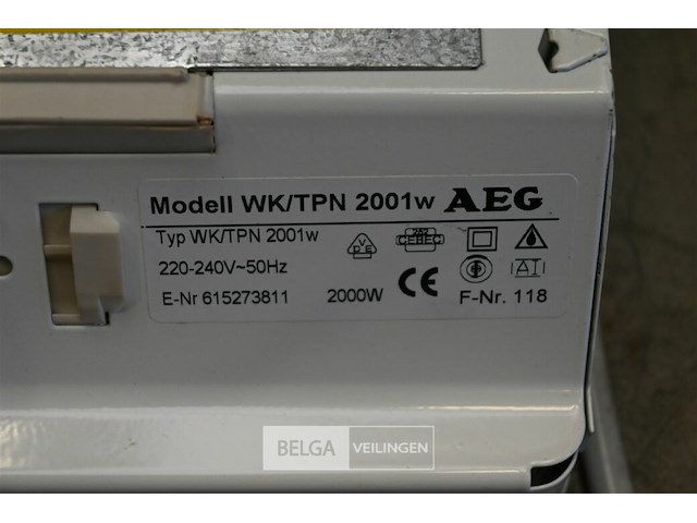 Verwarmingstoestel aeg - afbeelding 4 van  5