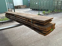 Verzaagde boomstam eik - afbeelding 4 van  6