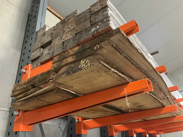 Verzaagde eiken boomstambladen (10x) - afbeelding 3 van  4
