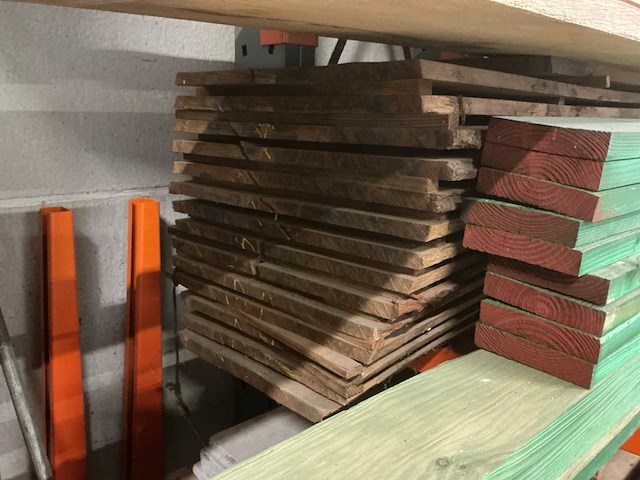 Verzaagde eiken boomstambladen (15x) - afbeelding 3 van  3