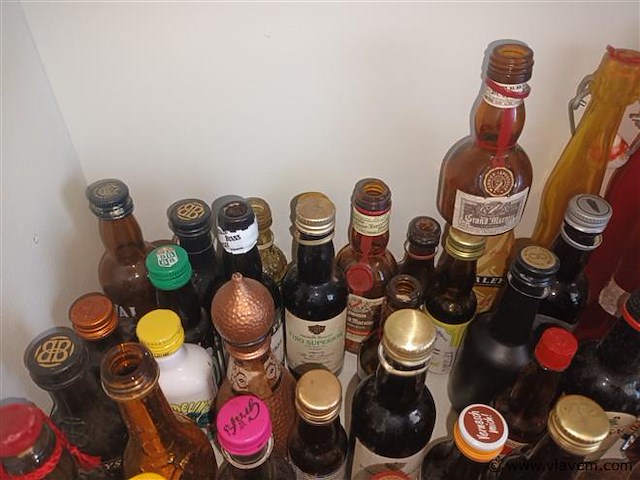 Verzamel drankflesjes leeg. 60 stuks - afbeelding 5 van  6