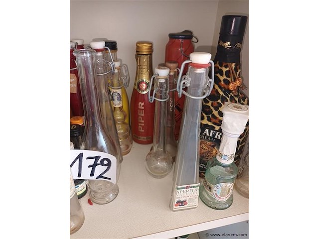 Verzamel drankflesjes leeg. 60 stuks - afbeelding 6 van  6