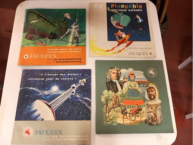 Verzamelalbum jacques (x4) - afbeelding 1 van  9