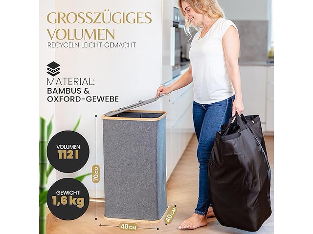 Verzamelcontainer xxl 112liter - afbeelding 4 van  6