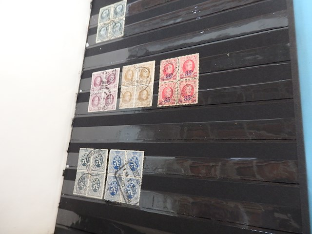 Verzameling belgie in blokken van 4 - afbeelding 1 van  4