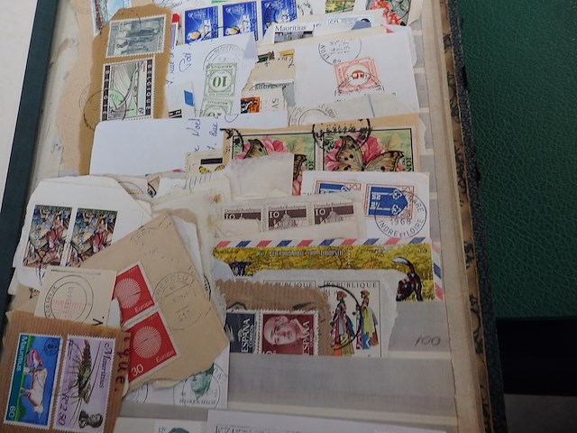 Verzameling belgische en franse vlaggestempels - afbeelding 2 van  4