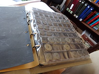 Verzameling belg.munten in album 10 bladen - afbeelding 2 van  5