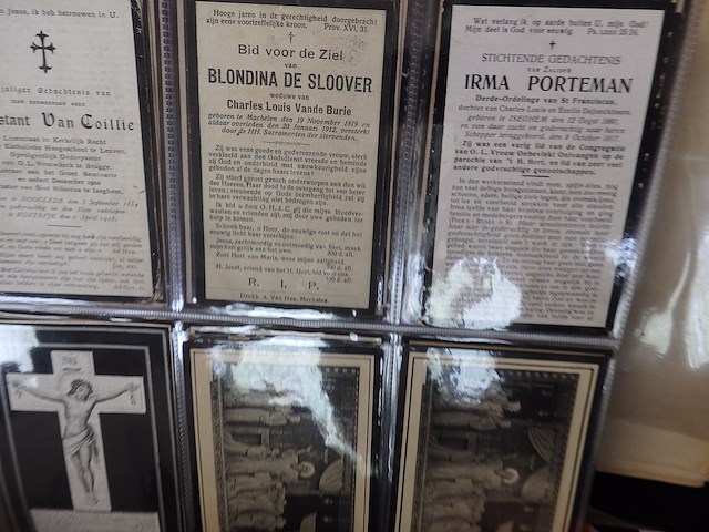 Verzameling bid prenten 1792 /1917 +250 stuk prachtig lot - afbeelding 2 van  7