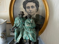 Verzameling diverse antieke en decoratieve objecten - afbeelding 2 van  6