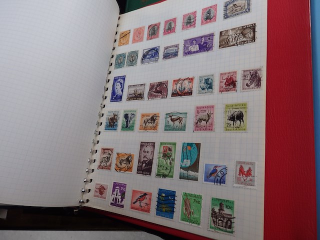 Verzameling diverse landen afrika - afbeelding 1 van  8