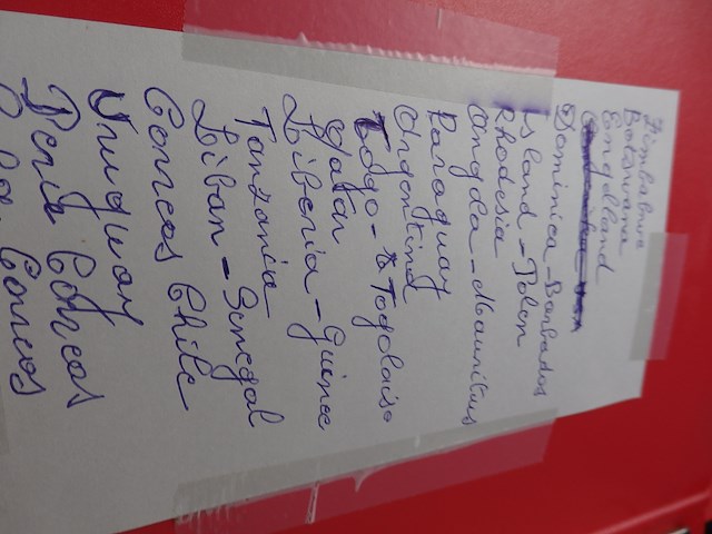 Verzameling diverse landen - afbeelding 1 van  6