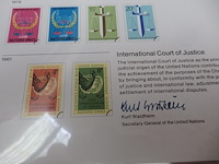 Verzameling fdc united nations - afbeelding 1 van  2