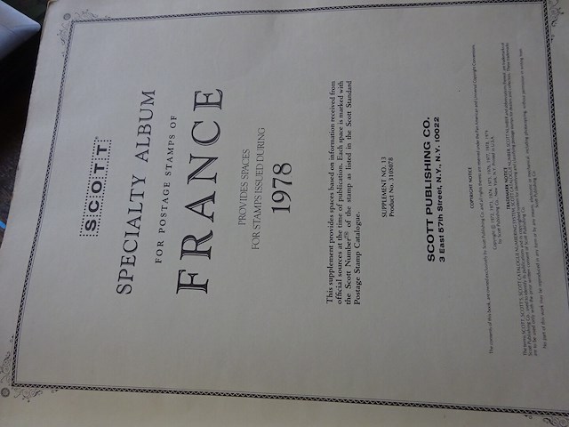 Verzameling france (scott met klassiek) - afbeelding 1 van  8