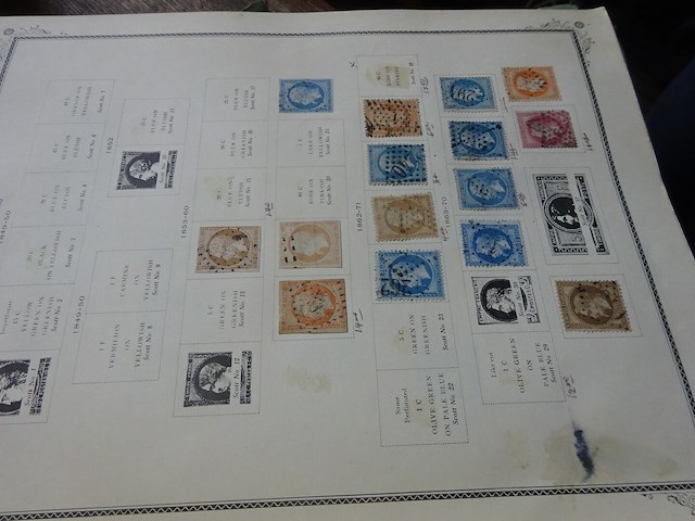 Verzameling france (scott met klassiek) - afbeelding 2 van  8