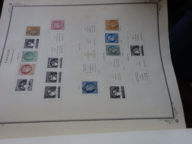 Verzameling france (scott met klassiek) - afbeelding 3 van  8