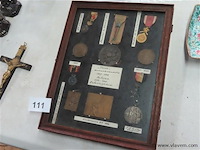 Verzameling medailles en penningen - afbeelding 1 van  11