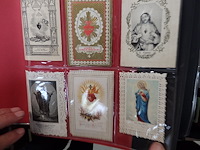 Verzameling oude bid prenten 1800 en heilig hart prenten+500 - afbeelding 2 van  9