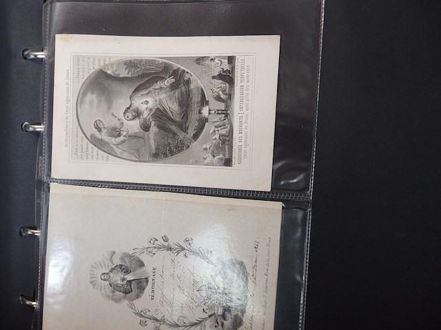 Verzameling oude bid prenten 1800 en heilig hart prenten+500 - afbeelding 4 van  9