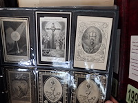 Verzameling oude bid prenten 1800 en heilig hart prenten+500 - afbeelding 6 van  9