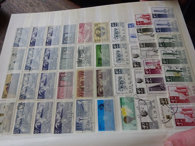 Verzameling polen postfris en gestempeld - afbeelding 2 van  4