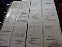 Verzameling rouwprenten1996+/-800 stuk - afbeelding 1 van  1