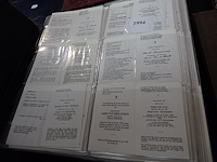 Verzameling rouwprentjes 1993/4 in 2 boeken +/-2000 stuk - afbeelding 1 van  3