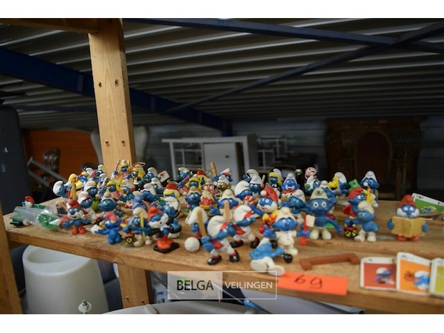 Verzameling smurfen - afbeelding 1 van  8