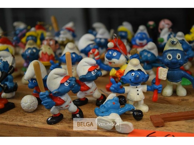 Verzameling smurfen - afbeelding 2 van  8