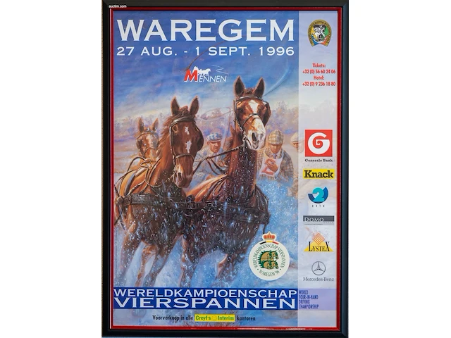 Verzameling van 13 ingelijste afficheposters... - afbeelding 8 van  14
