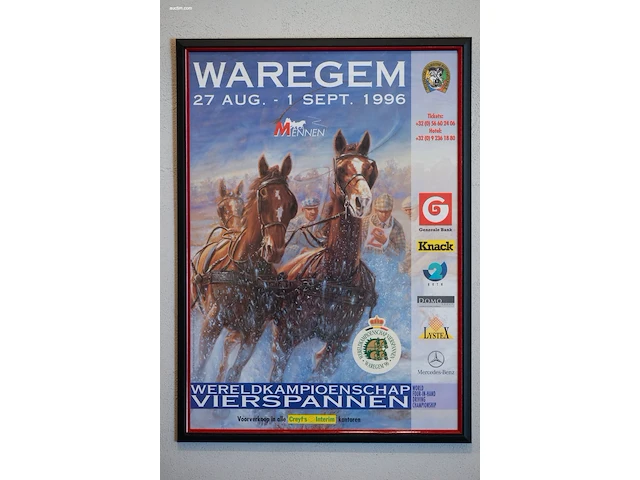 Verzameling van 13 ingelijste afficheposters... - afbeelding 9 van  14
