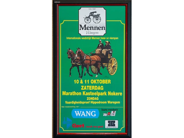 Verzameling van 13 ingelijste afficheposters... - afbeelding 12 van  14