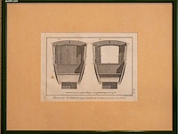 Verzameling van 14 antieke franse kopergravures... - afbeelding 6 van  13