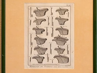 Verzameling van 14 antieke franse kopergravures... - afbeelding 9 van  13