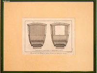 Verzameling van 14 antieke franse kopergravures... - afbeelding 13 van  13