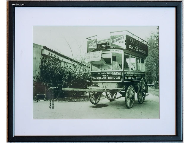 Verzameling van 15 ingelijste historische foto's... - afbeelding 3 van  15
