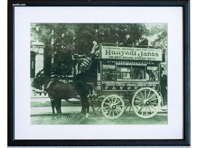 Verzameling van 15 ingelijste historische foto's... - afbeelding 5 van  15