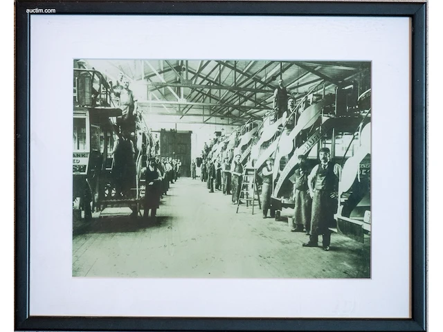 Verzameling van 15 ingelijste historische foto's... - afbeelding 10 van  15