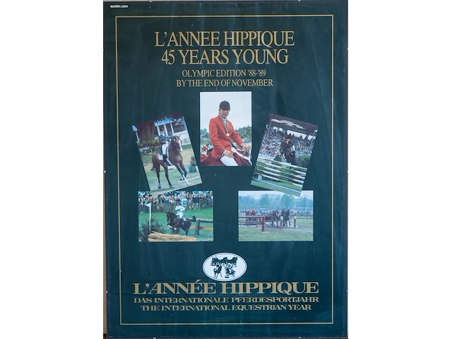 Verzameling van 8 hippische affiches en... - afbeelding 5 van  9