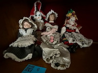 Verzameling vintage poppetjes