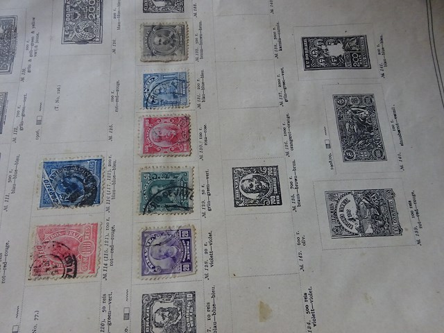 Verzameling wereld in album 1912 - afbeelding 6 van  7