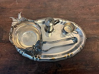 Verzilverd koffiesetje - afbeelding 2 van  2