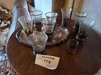 Verzilverd setje - afbeelding 1 van  2