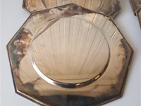 Verzilverde onderborden. 6 stuks - afbeelding 4 van  4