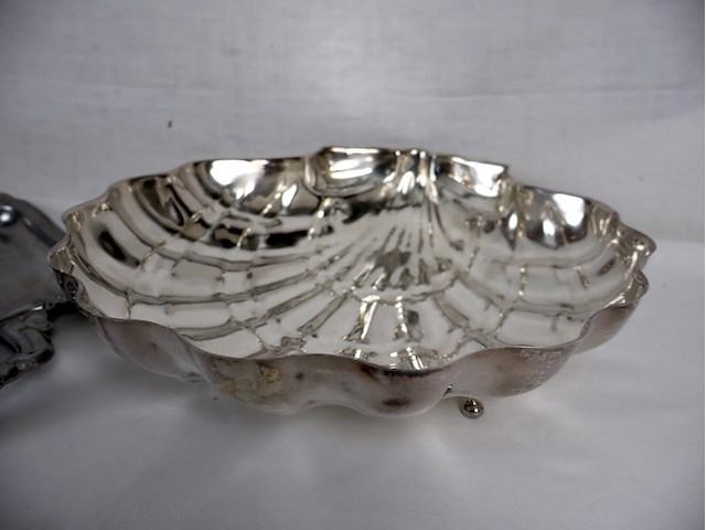 Verzilverde plateau's (x4) - afbeelding 5 van  7